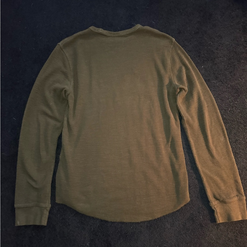 Olive Green Sweater - Picture 2 of 2